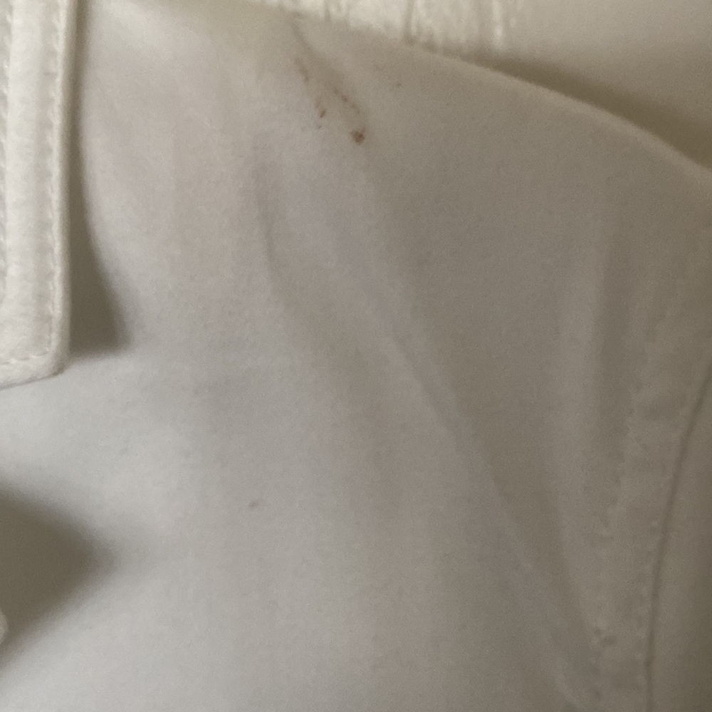 *NEW* “Chaps” white jacket; size small petite - Picture 11 of 11